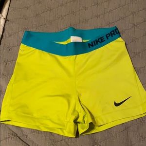 Nike pro shorts